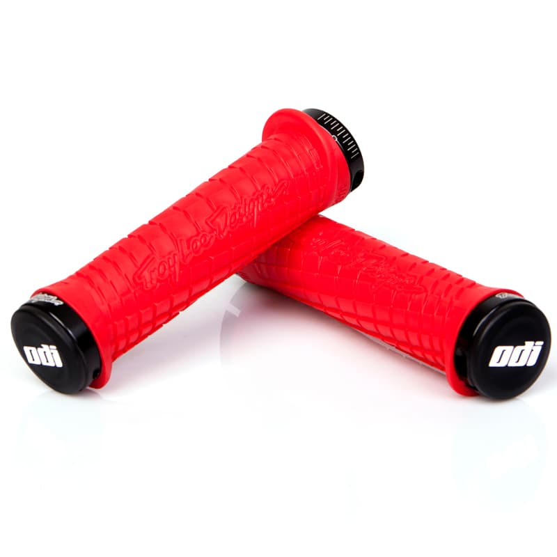 Gripy MTB ODI Troy Lee Designs Lock-On bonus pack Red