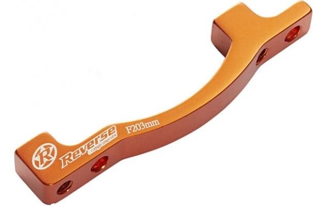 Adaptér přední brzdy Reverse PM-PM 203 mm Orange