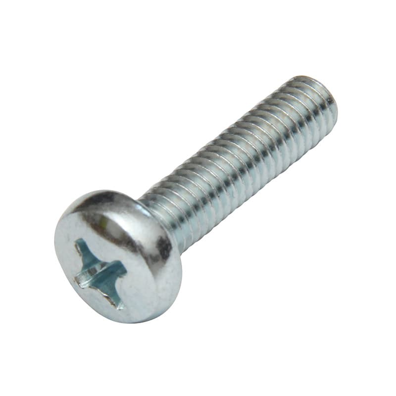 Šroub M6 X 25 mm s půkulatou hlavou na kříž