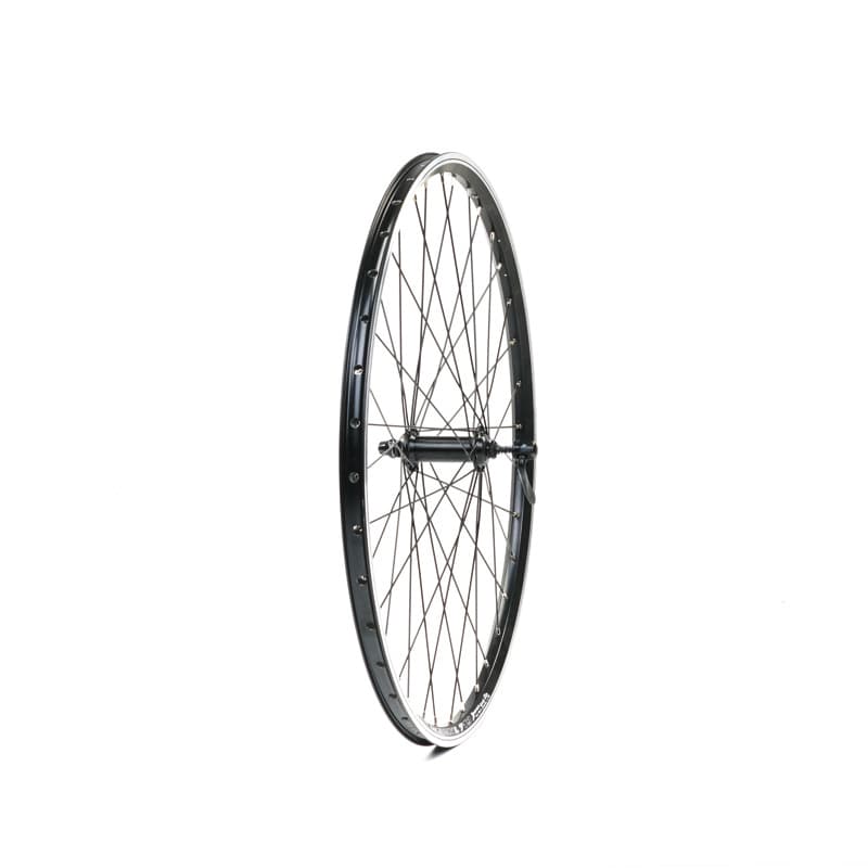 Výplet 622/28" přední, ráfek dvoustěnný černý,  náboj Shimano RU TX-500 32 děr