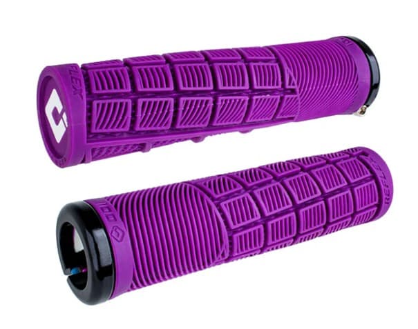 Gripy MTB ODI Reflex V2.1 135 mm White/purple