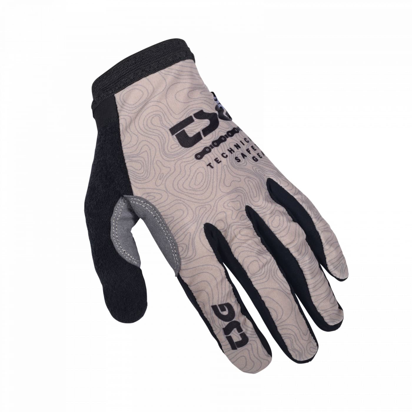 Rukavice TSG Slim Earthy Black, XXS