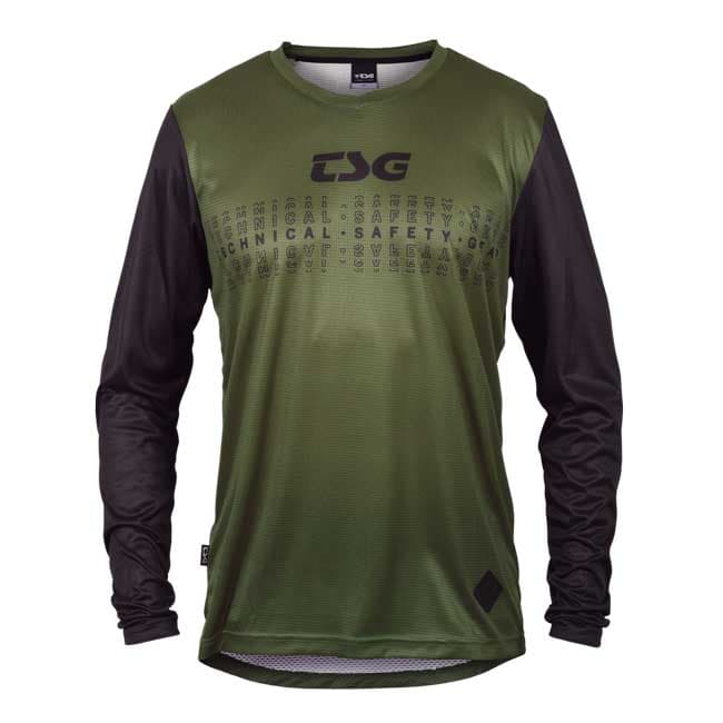 Dres TSG Waft Jersey dlouhý rukáv Olivine, M