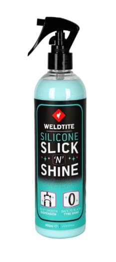 Čistič odpružení Weldtite Silicone Slick "N" Shine