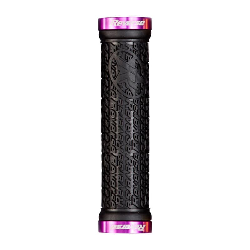 Gripy MTB Reverse Stamp Lock On 30 Black / Purple