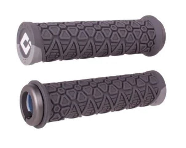 Gripy MTB ODI Vanquish, v2.1 Lock-On, MTB, Closed End, Graphite / Grey