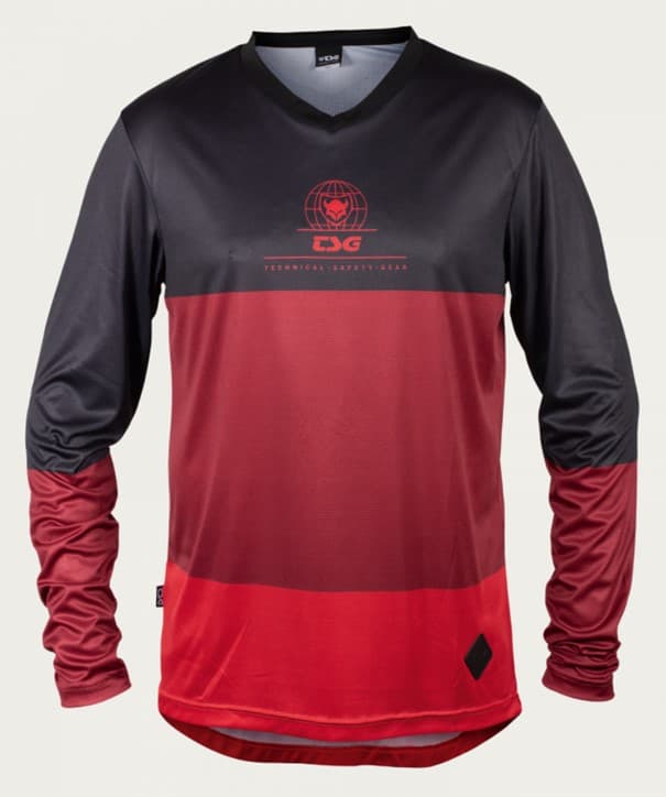 Dres TSG Waft Jersey dlouhý rukáv Red globe, S
