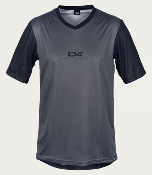 Dres TSG Waft Jersey krátký rukáv Black coal, XS