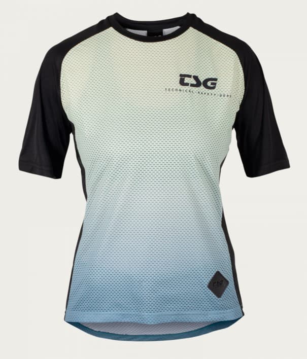 Dres dámský TSG Seen jersey krátký rukáv Blue matcha gradient, XS