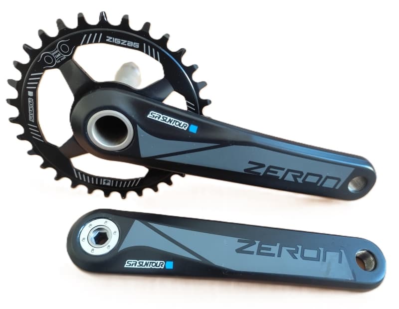 Jednopřevodník SR Zeron 175 mm/ 32 z levá + pravá klika s převod., bez ložisek a podložek