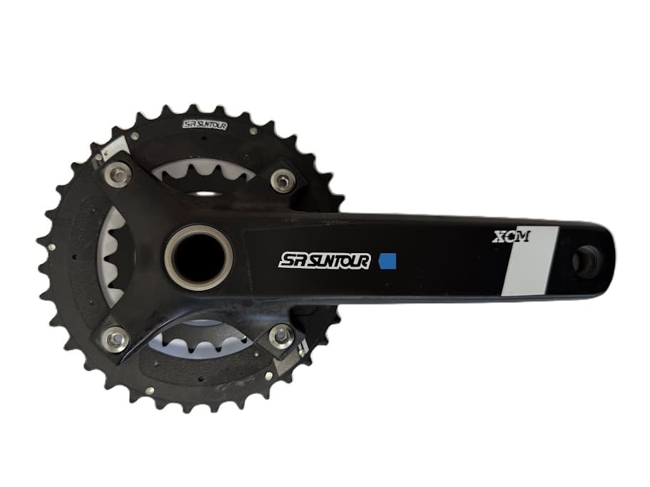 Dvojpřevodník 175 mm 34-22 SR Suntour XCM 6-hran, pro 2x10