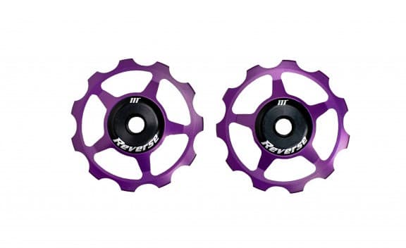 Sada kladek Reverse Purple pro přehazovačku a napínák Colab