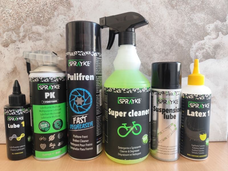 AKCE Sprayke MTB servisní balíček – trail / enduro