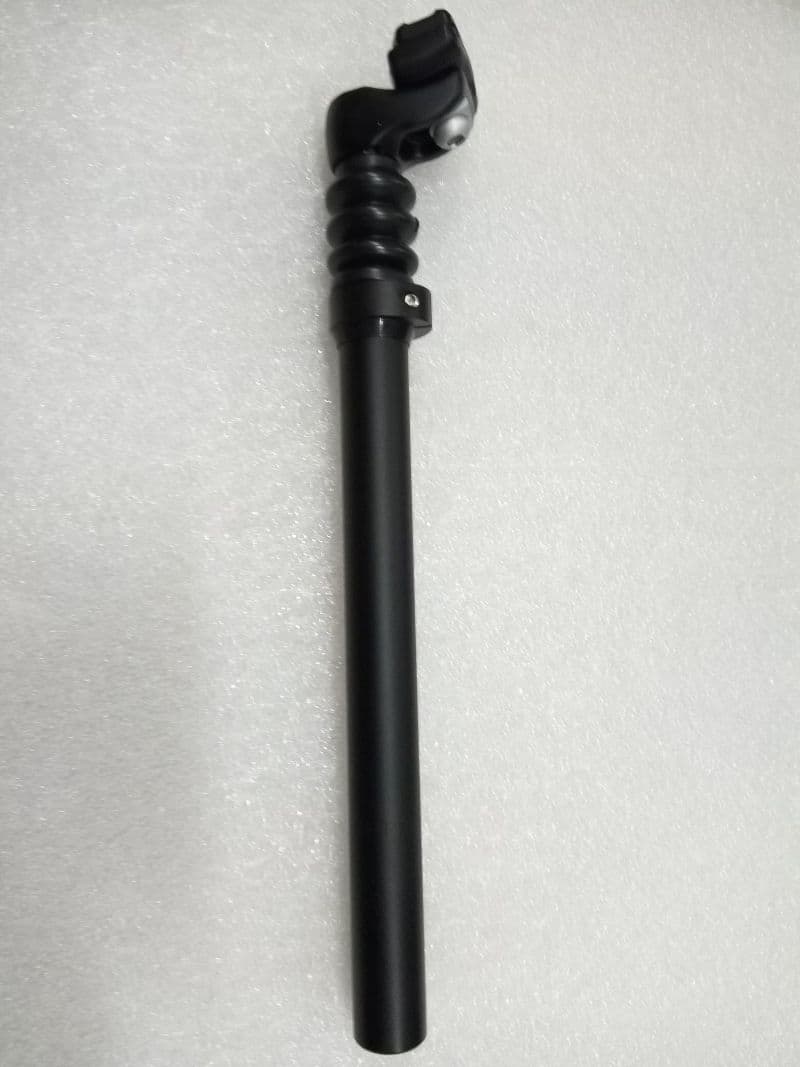 Sedlovka odpružená 27,2/350 mm Post moderne Gide, černá
